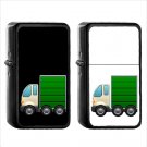 862 Articulated Lorry - (1pcs) Oil Windproof Black Emoji Emoticon Lighters