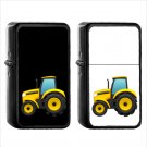 863 Tractor - (1pcs) Oil Windproof Black Emoji Emoticon Lighters