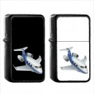884 Small Airplane - (1pcs) Oil Windproof Black Emoji Emoticon Lighters