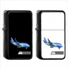 886 Airplane Arriving - (1pcs) Oil Windproof Black Emoji Emoticon Lighters