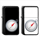918 Compass - (1pcs) Oil Windproof Black Emoji Emoticon Lighters
