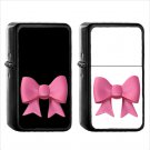 941 Ribbon - (1pcs) Oil Windproof Black Emoji Emoticon Lighters