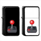 945 Joystick - (1pcs) Oil Windproof Black Emoji Emoticon Lighters