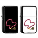 951 Prayer Beads - (1pcs) Oil Windproof Black Emoji Emoticon Lighters