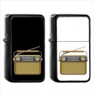 957 Radio - (1pcs) Oil Windproof Black Emoji Emoticon Lighters