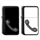 961 Telephone Receiver - (1pcs) Oil Windproof Black Emoji Emoticon Lighters