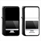 967 Desktop Computer - (1pcs) Oil Windproof Black Emoji Emoticon Lighters
