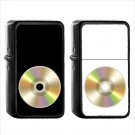 975 Dvd - (1pcs) Oil Windproof Black Emoji Emoticon Lighters