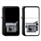 983 Video Camera - (1pcs) Oil Windproof Black Emoji Emoticon Lighters