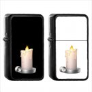 987 Candle - (1pcs) Oil Windproof Black Emoji Emoticon Lighters