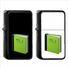 994 Green Book - (1pcs) Oil Windproof Black Emoji Emoticon Lighters