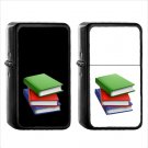 997 Books - (1pcs) Oil Windproof Black Emoji Emoticon Lighters