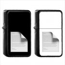 1001 Page Facing Up - (1pcs) Oil Windproof Black Emoji Emoticon Lighters