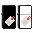 1005 Bookmark - (1pcs) Oil Windproof Black Emoji Emoticon Lighters