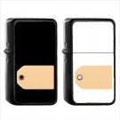 1006 Label - (1pcs) Oil Windproof Black Emoji Emoticon Lighters