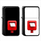 1026 Postbox - (1pcs) Oil Windproof Black Emoji Emoticon Lighters