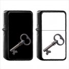 1062 Old Key - (1pcs) Oil Windproof Black Emoji Emoticon Lighters