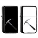 1064 Pick - (1pcs) Oil Windproof Black Emoji Emoticon Lighters