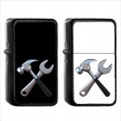 1066 Hammer Wrench - (1pcs) Oil Windproof Black Emoji Emoticon Lighters