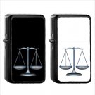 1075 Scales - (1pcs) Oil Windproof Black Emoji Emoticon Lighters