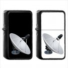 1086 Satellite Antenna - (1pcs) Oil Windproof Black Emoji Emoticon Lighters