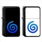1160 Cyclone - (1pcs) Oil Windproof Black Emoji Emoticon Lighters