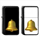 1175 Bell - (1pcs) Oil Windproof Black Emoji Emoticon Lighters