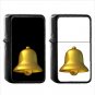 1175 Bell - (1pcs) Oil Windproof Black Emoji Emoticon Lighters