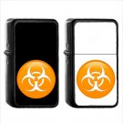 1199 Biohazard Sign - (1pcs) Oil Windproof Black Emoji Emoticon Lighters