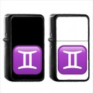 1235 Gemini - (1pcs) Oil Windproof Black Emoji Emoticon Lighters