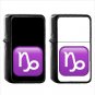 1242 Capricorn - (1pcs) Oil Windproof Black Emoji Emoticon Lighters