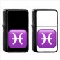 1244 Pisces - (1pcs) Oil Windproof Black Emoji Emoticon Lighters
