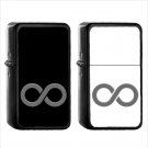 1265 Permanent Paper Sign - (1pcs) Oil Windproof Black Emoji Emoticon Lighters