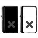 1274 Heavy Multiplication X - (1pcs) Oil Windproof Black Emoji Emoticon Lighters
