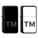 1294 Trade Mark Sign - (1pcs) Oil Windproof Black Emoji Emoticon Lighters