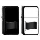 1370 Waving Black Flag - (1pcs) Oil Windproof Black Emoji Emoticon Lighters
