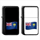 1374 Flag For Ascension Island - (1pcs) Oil Windproof Black Emoji Emoticon Lighters