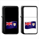 1379 Flag For Anguilla - (1pcs) Oil Windproof Black Emoji Emoticon Lighters
