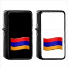 1381 Flag For Armenia - (1pcs) Oil Windproof Black Emoji Emoticon Lighters
