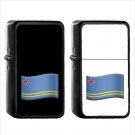 1388 Flag For Aruba - (1pcs) Oil Windproof Black Emoji Emoticon Lighters