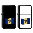 1392 Flag For Barbados - (1pcs) Oil Windproof Black Emoji Emoticon Lighters
