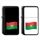 1395 Flag For Burkina Faso - (1pcs) Oil Windproof Black Emoji Emoticon Lighters