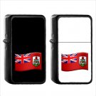 1401 Flag For Bermuda - (1pcs) Oil Windproof Black Emoji Emoticon Lighters