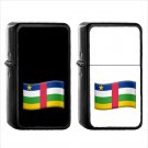 1415 Flag For Central African Republic - (1pcs) Oil Windproof Black Emoji Emoticon Lighters