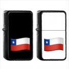 1420 Flag For Chile - (1pcs) Oil Windproof Black Emoji Emoticon Lighters