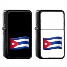 1426 Flag For Cuba - (1pcs) Oil Windproof Black Emoji Emoticon Lighters