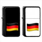 1432 Flag For Germany - (1pcs) Oil Windproof Black Emoji Emoticon Lighters