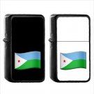 1434 Flag For Djibouti - (1pcs) Oil Windproof Black Emoji Emoticon Lighters