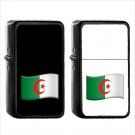 1438 Flag For Algeria - (1pcs) Oil Windproof Black Emoji Emoticon Lighters