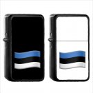 1441 Flag For Estonia - (1pcs) Oil Windproof Black Emoji Emoticon Lighters